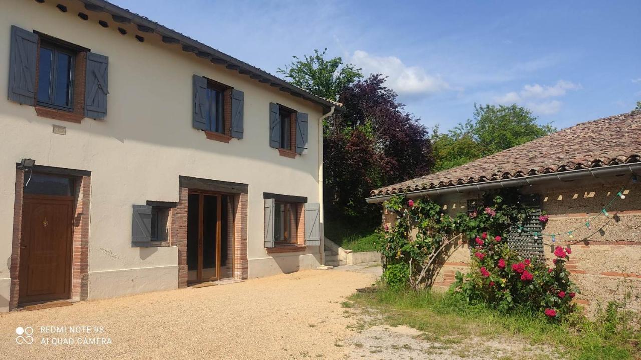 Вилла Ferme Du Bois Du Pouget La Salvetat-Belmontet Экстерьер фото