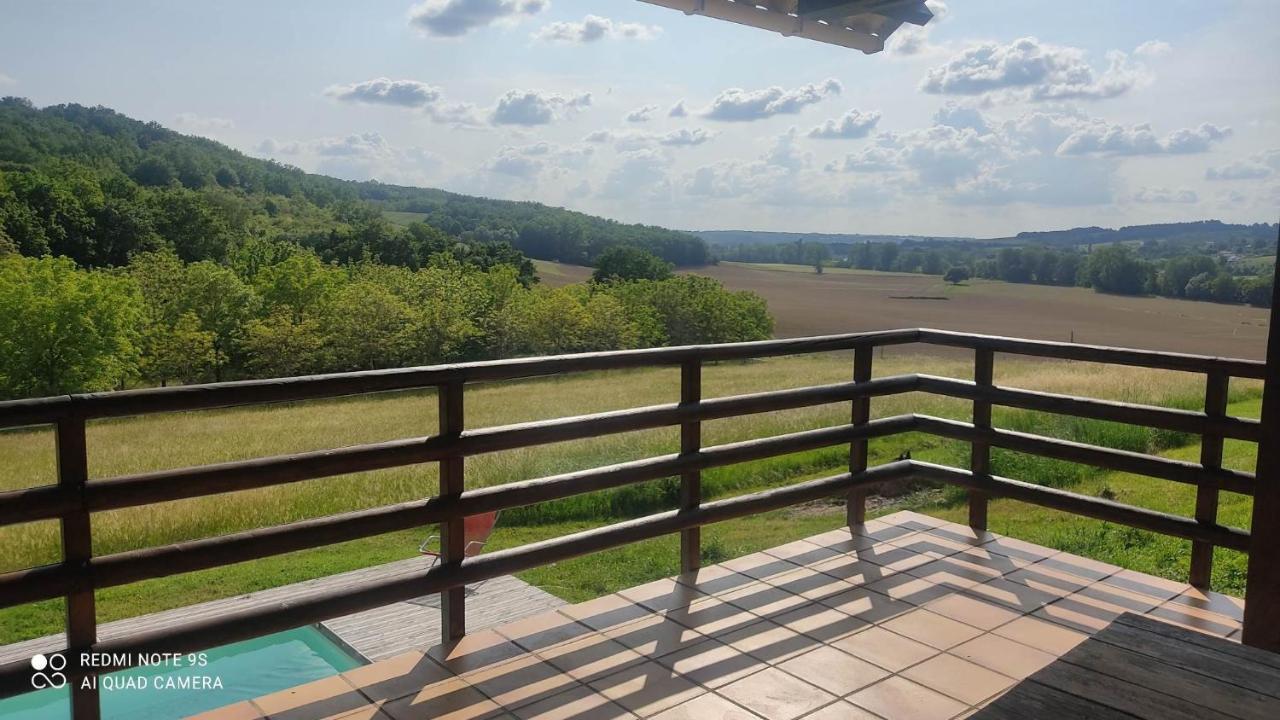 Вилла Ferme Du Bois Du Pouget La Salvetat-Belmontet Экстерьер фото